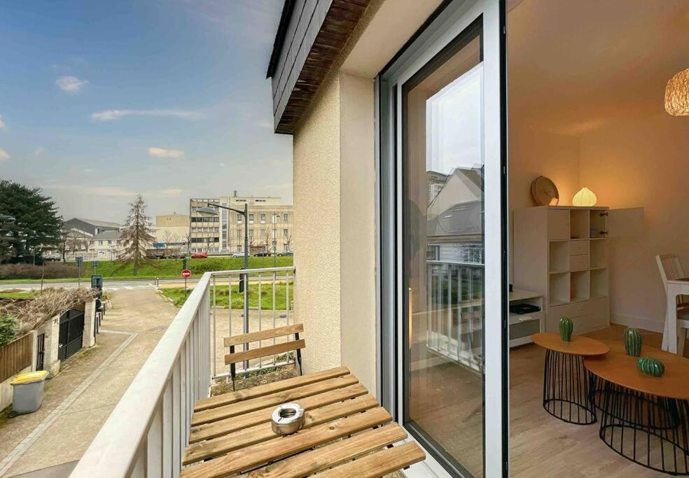 L'Escapade - Centre Ville - Parking - Balcon 雷恩 外观 照片